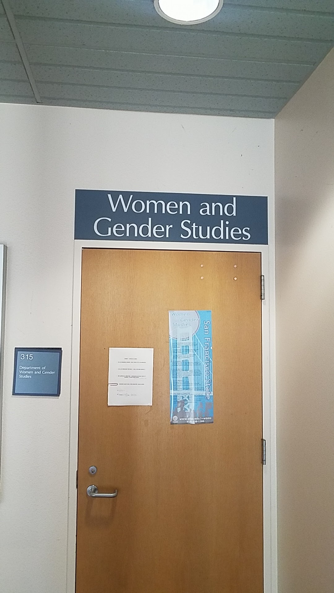 Department of Women and Gender Studies