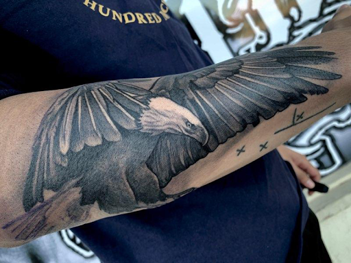 Explore ocean tattoo ideas for guys, creative tattoo ideas in Wichita Falls, available at Firme Copias Tattoo shop