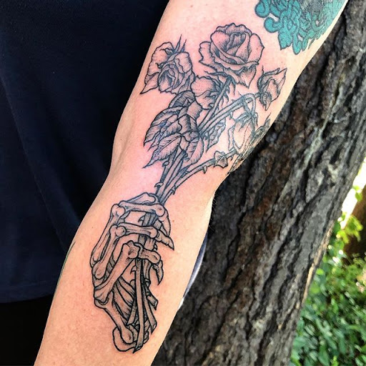 Tattoo Shop «Thistle and Pearl Tattoo», reviews and photos, 107 Merrimon Ave #310, Asheville, NC 28801, USA