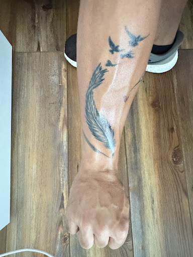 Explore fighter tattoo ideas, creative tattoo ideas in Zephyrhills, available at Lions Den Tattoo Company