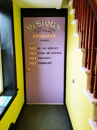 Tattoo Shop «Visions Tattoo, Piercing & Art Gallery, Inc.», reviews and photos, 133 Main St, Medway, MA 02053, USA