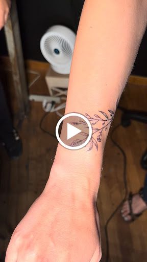 Explore small coraline tattoo ideas, creative tattoo ideas in Grand Rapids, available at Zodiac Lines Tattoo Co.