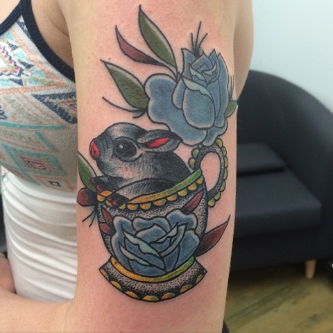 Explore shaka tattoo ideas, creative tattoo ideas in Gaithersburg, available at No Sleep Art & Tattoo Studio