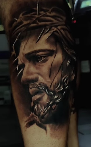 Explore rocky horror tattoo ideas, creative tattoo ideas in San Antonio, available at Firme Copias Tattoo Studio
