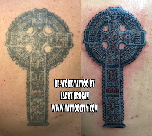 Explore norwegian tattoo ideas, creative tattoo ideas in Lockport, available at Tattoo City by Larry Brogan