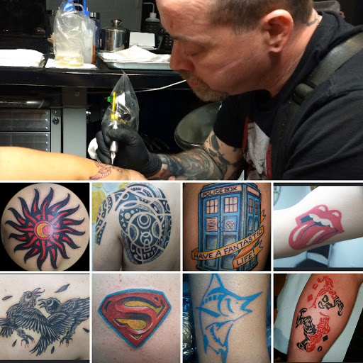 Explore tree sleeve tattoo ideas, creative tattoo ideas in Memphis, available at INKED MEMPHIS on Highland