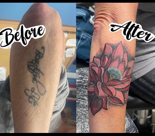 Explore hand tattoos men ideas, creative tattoo ideas in Myrtle Beach, available at Myrtle Beach Ink