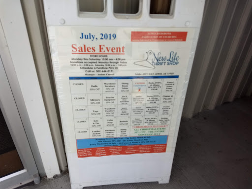 Thrift Store «New Life Thrift Shop», reviews and photos, 34686 Jiffy Way, Lewes, DE 19958, USA