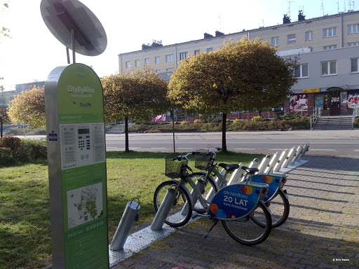 Stacja wypożyczalni rowerów Ligota Dworzec PKP