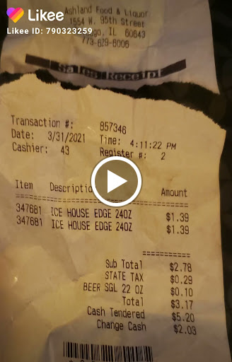 Liquor Store «BC Liquor», reviews and photos, 9041 S Ashland Ave, Chicago, IL 60620, USA