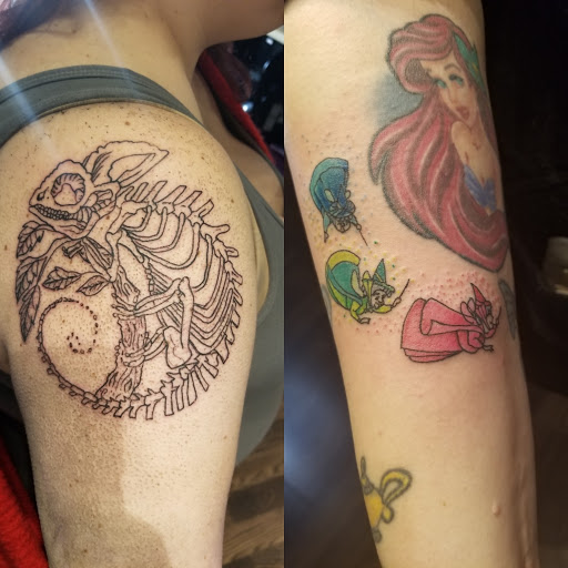 Explore kc chiefs tattoo ideas, creative tattoo ideas in Maryville, available at Distinked Tattoo