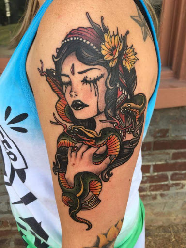 Explore small country tattoo ideas, creative tattoo ideas in Pennsboro, available at Juxd Tattoos