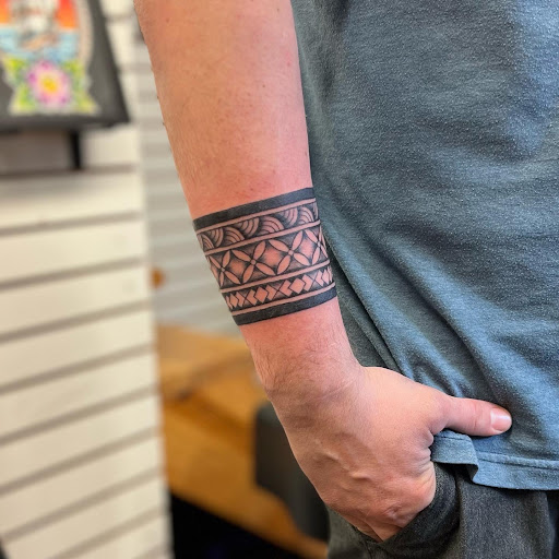 Explore long narrow tattoo ideas, creative tattoo ideas in Eureka Springs, available at Sailors Luck Tattoo