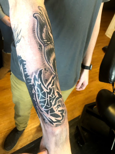 Explore gang tattoo ideas, creative tattoo ideas in Portland, available at Art Immortal Tattoo and Piercing