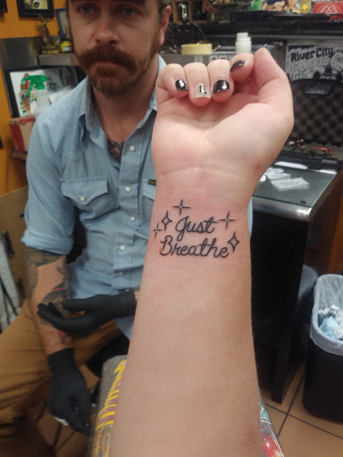 Explore fear tattoo ideas, creative tattoo ideas in Saint Louis, available at All Star Tattoo