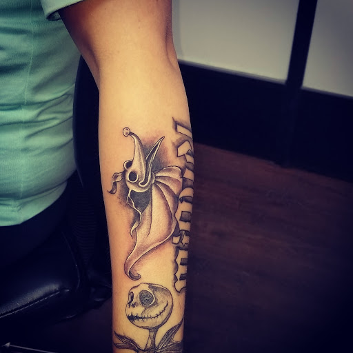 Explore female side tattoo ideas, creative tattoo ideas in Lubbock, available at Sinners & Saints Art Company