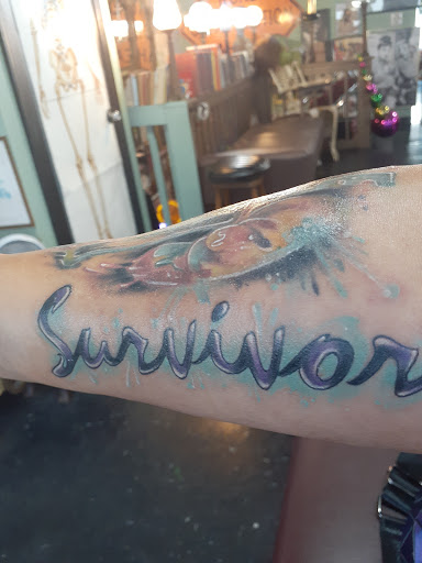 Explore tattoo ideas for black males, creative tattoo ideas in Savannah, available at Tramp Art Studios