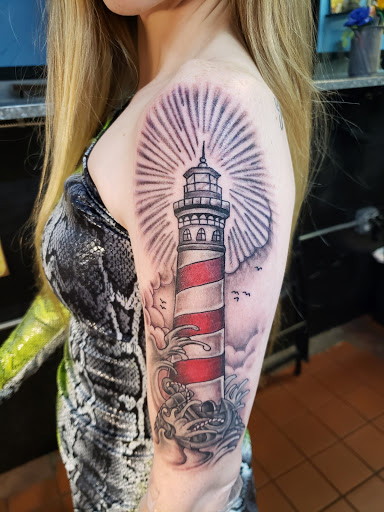 Tattoo Shop «Fine Art Tattoo Studio», reviews and photos, 3300 Western Center Blvd, Fort Worth, TX 76137, USA