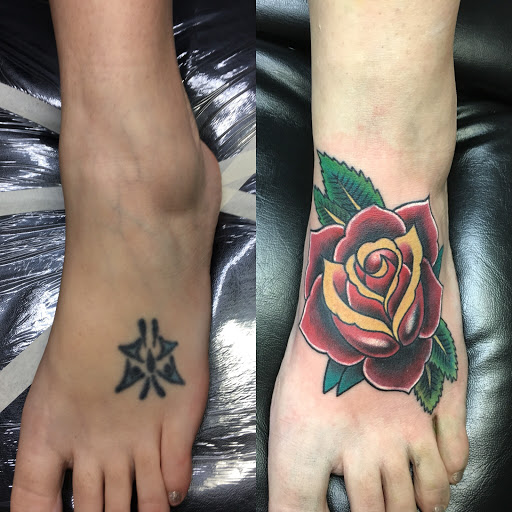 Find rib tattoo ideas for females for your next unique tattoo in Asheville at Unification Tattoo
