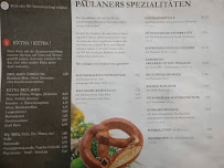 Paulaners à Balingen menu