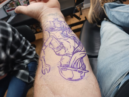 Explore starter tattoo ideas, creative tattoo ideas in Elizabethtown, available at Electric Feel Tattoos