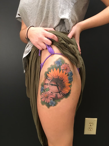 Explore ass tattoo ideas, creative tattoo ideas in Atlanta, available at Empyrean Tattoo Studio
