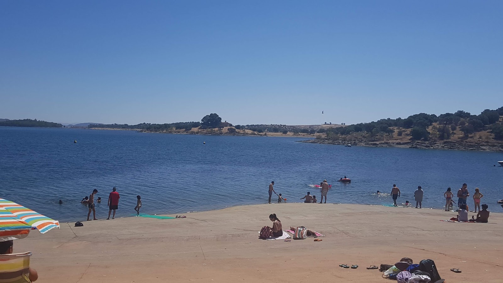 Foto av Playa de Campanario och bosättningen