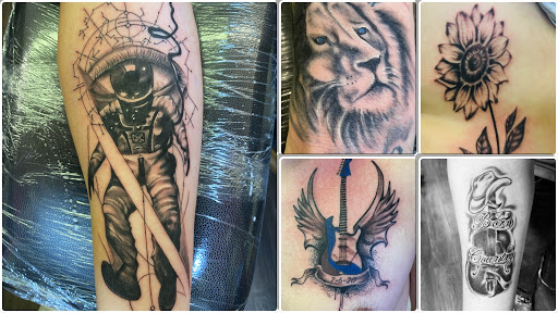 Explore foot ankle tattoo ideas, creative tattoo ideas in Corinth, available at Village Ink Therapy Tattoos