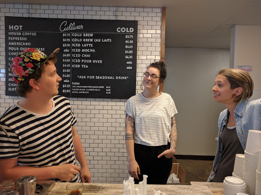 Coffee Shop «Cultivar Coffee Bar & Roaster», reviews and photos, 235 W Hickory St, Denton, TX 76201, USA