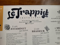 Restaurant Le Trappist à Laon (la carte)