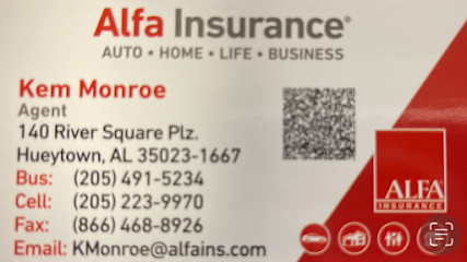 Kem Monroe, Alfa Insurance Agent