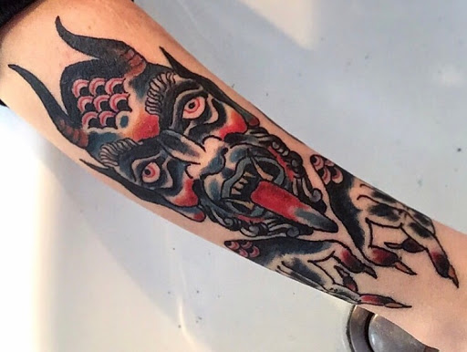 Explore death moth tattoo ideas, creative tattoo ideas in Phoenix, available at Crawling Squid Tattoo Studio