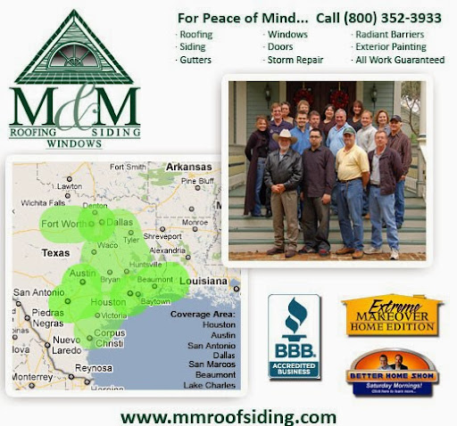Roofing Contractor «M & M Roofing, Siding & Windows», reviews and photos, 3501 W Commerce St, San Antonio, TX 78207, USA