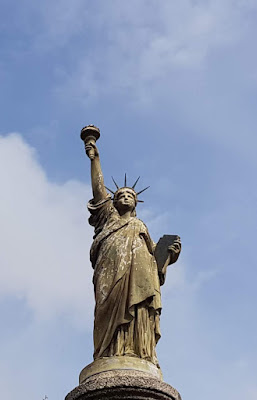 Statue de la Liberté à Cléguérec
