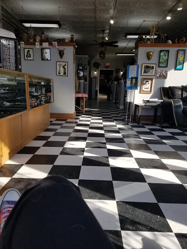 Explore scientific tattoo ideas, creative tattoo ideas in Martinsburg, available at Cherry Bomb Tattoo