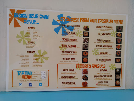 Donut Shop «Top That! Donuts», reviews and photos, 210 Ocean Ave, Point Pleasant Beach, NJ 08742, USA