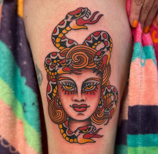Explore bali tattoo ideas, creative tattoo ideas in Temple, available at Lucky In Love Tattoo