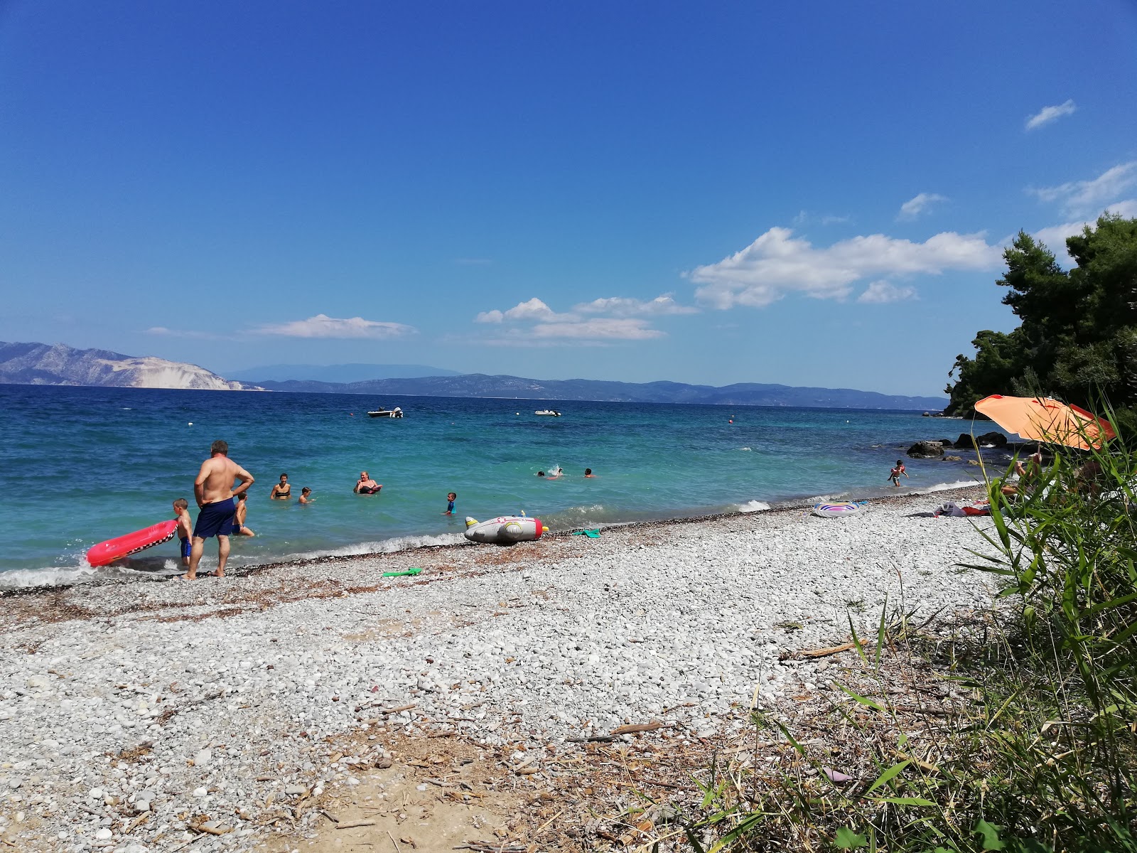 Photo of Koutsoupri beach located in natural area