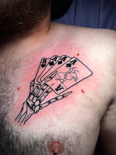 Explore let them tattoo placement ideas, creative tattoo ideas in Adrian, available at Ambition Ink