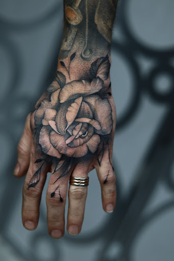 Explore ruby tattoo ideas, creative tattoo ideas in Southfield, available at Enki Tattoo
