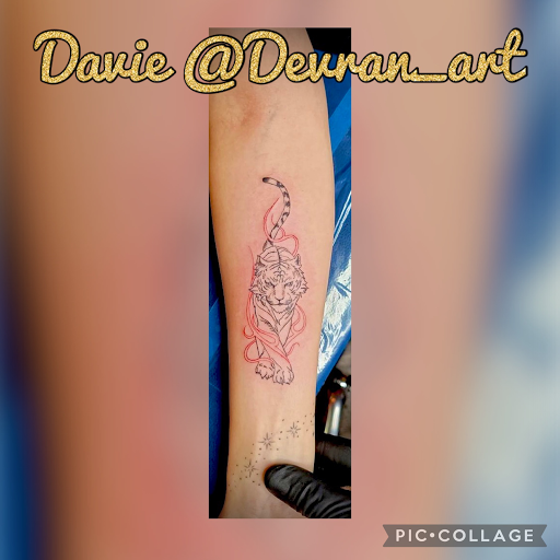 Explore tattoo ideas with husband's name, creative tattoo ideas in New York, available at Redink Tattoo Studio
