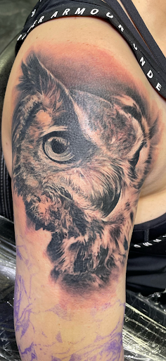 Explore arabic words tattoo ideas, creative tattoo ideas in Stillwater, available at Anchors End Tattoo of Stillwater Minnesota