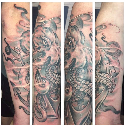 Explore tattoo cross ideas, creative tattoo ideas in Saint Augustine, available at Ms. Deborahs Fountain of Youth Tattoo & Body Piercing