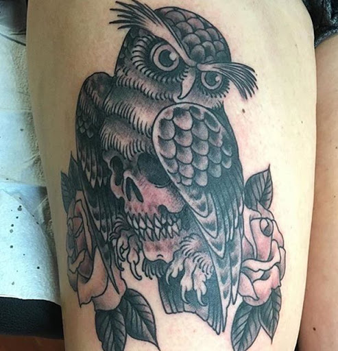 Explore tattoo ideas to cover up a name, creative tattoo ideas in Syracuse, available at Resurrected Tattoo