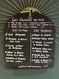 Le K à Poitiers menu