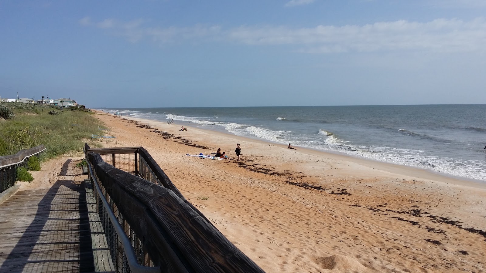 Foto af Flagler beach med lang lige kyst