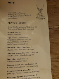 The Insólito à Lisbon carte