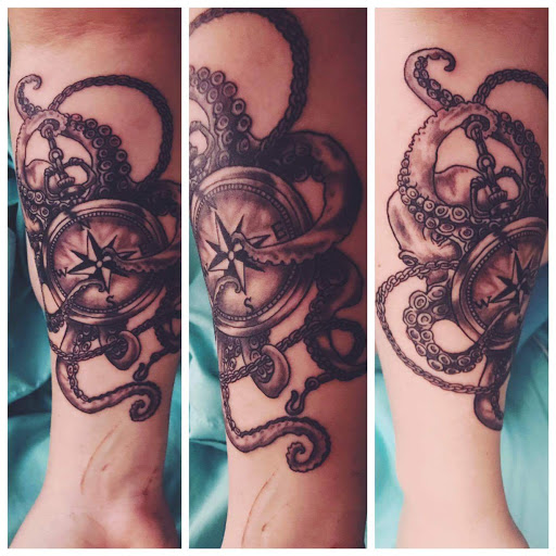 Explore golf tattoo ideas, creative tattoo ideas in Durham, available at Skin City Body Art