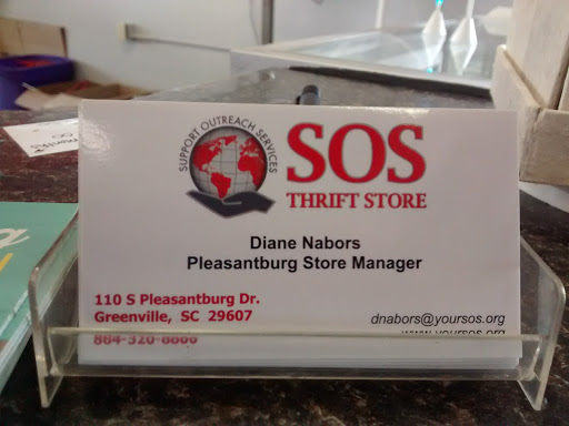 Thrift Store «SOS Thrift Store», reviews and photos, 110 S Pleasantburg Dr, Greenville, SC 29607, USA