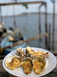 Huîtres Rockefeller du Restaurant de fruits de mer Le mazet de thau à Loupian - n°5